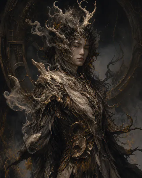 Portrait of Vex, ageless Beasts-aligned shapeshifter