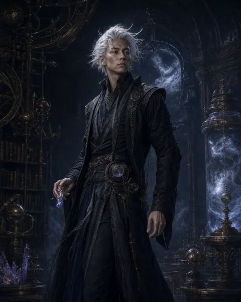 Portrait of Zeph, Storms-aligned rider charged with static