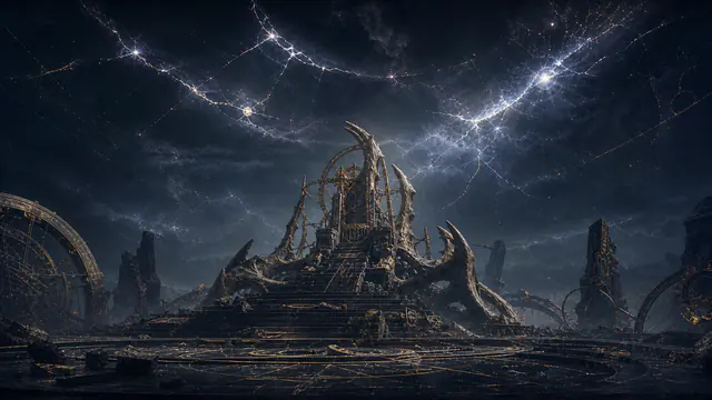 The Stars Throne mapping navigable wounds across a shattered sky